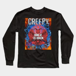 Rest In Hell Bring Me The Horizon Long Sleeve T-Shirt